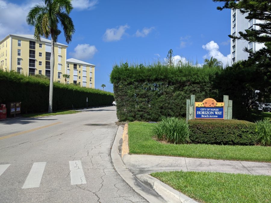 Beaches along Gulf Shore Blvd N in Naples