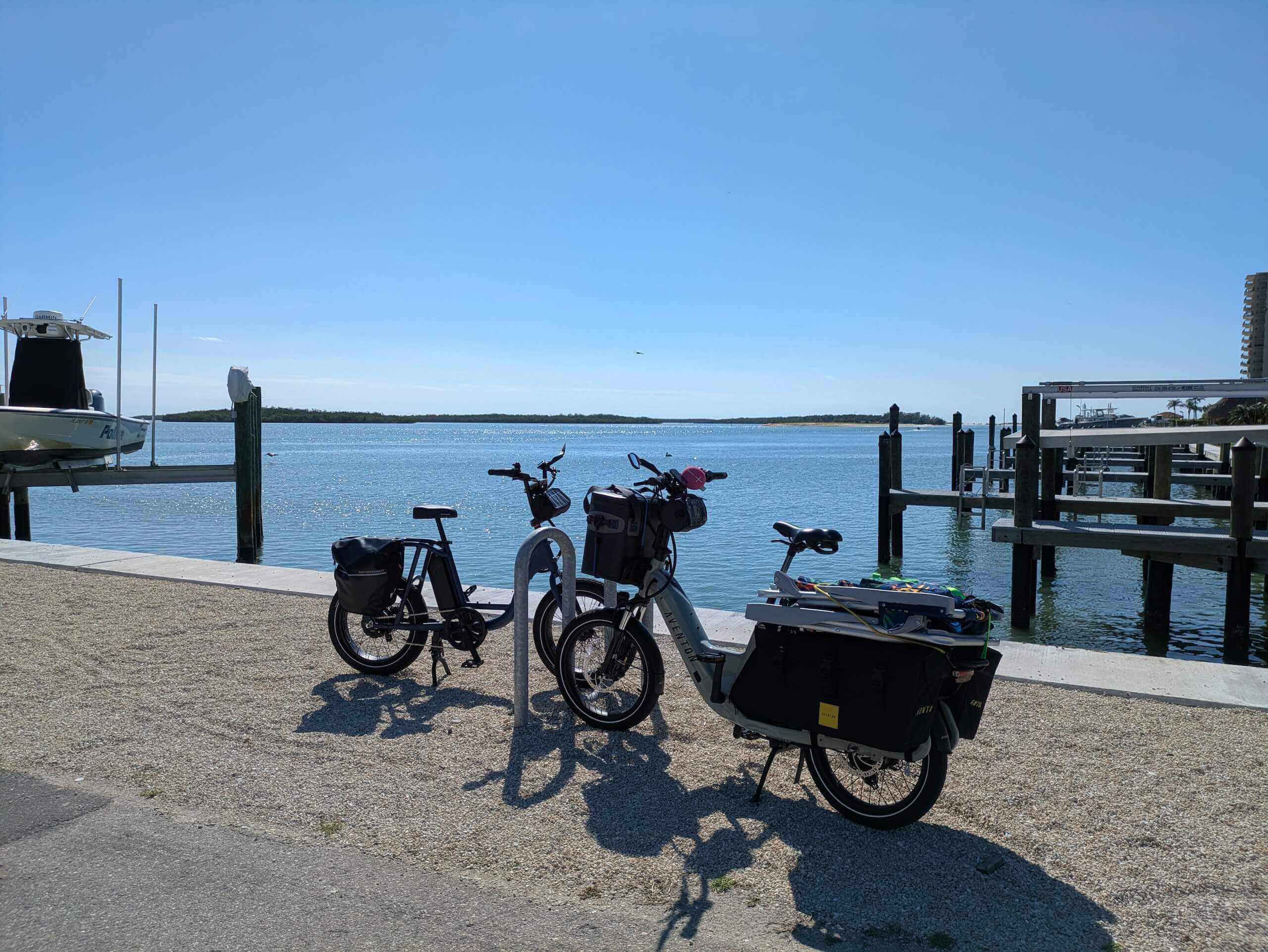 Electric bikes on Marco Island
